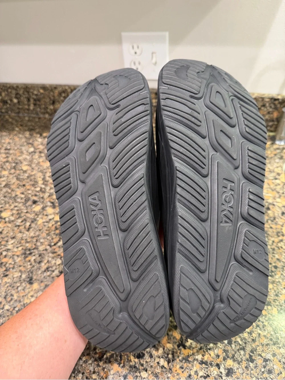 Hoka One One lightweight black